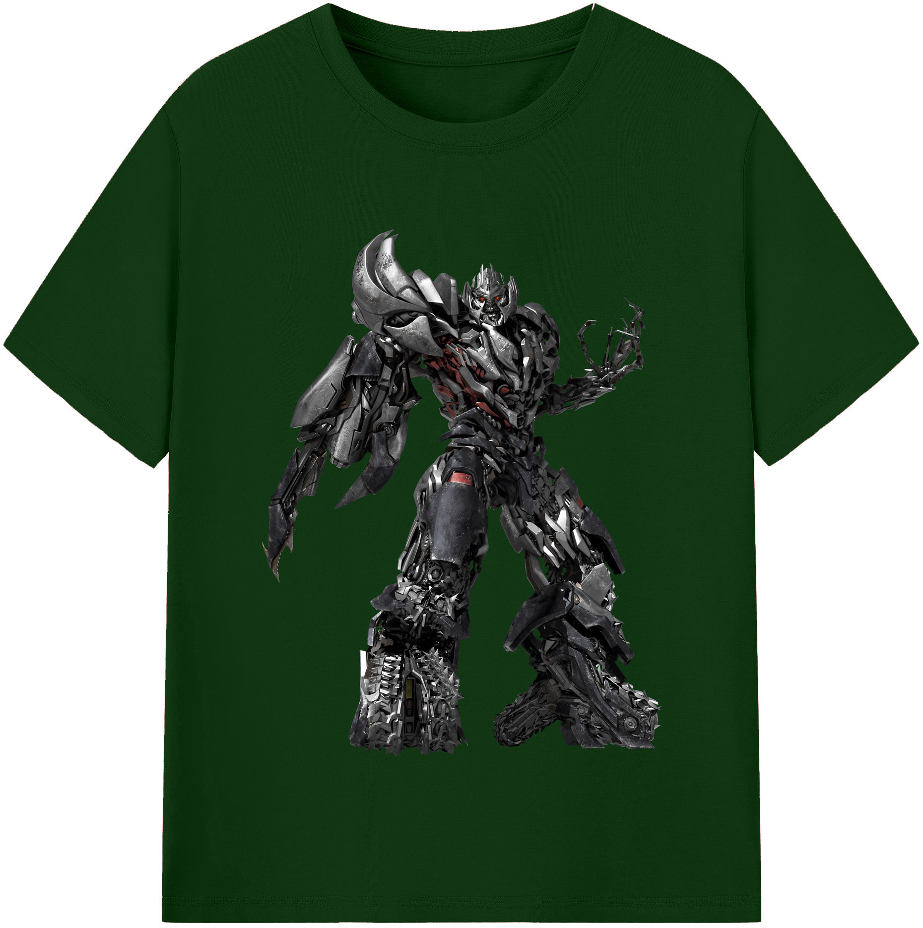 （画像用） Transformers トランスフォーマー 綿100％半袖Tシャツ（フロントプリント）